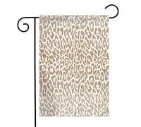 Giardino Bandiera Animal Repeat Fur Pattern Material Safari Animals Dot Wildlife Textile Spots Colori Vivaci Bandiera Della Brezza, Per Giardino, All'Aperto Al Coperto, 30x45cm