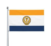 Giardino Bandiera Flag Of San José, California Bandiera Della Brezza 2 Occhielli Metallici Decorazione Striscione All'Aperto, Per Feste Estive, Eventi, Feste Strada, 90x150cm