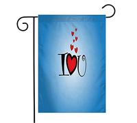 Giardino Bandiera Happy Concept Boyfriend Fly Message Creative Love You Signs Symbols Banner By Romance One Colori Vivaci Stagione Bandiera, Per Celebrazioni, Feste Estive, 30x45cm