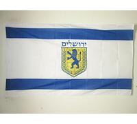 Giardino Bandiera Jerusalem Jerusalem In Israel Bandiera Di Benvenuto Tessuto Da Esterno Rinforzata Striscione All'Aperto, Per Balcone, Giardino, Celebrazioni, 90x150cm