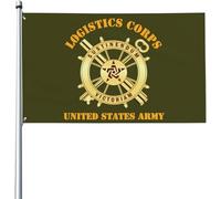 Giardino Bandiera Logistics Corps Branch Insignia Us Army Bandiera Pirata Rinforzata 2 Occhielli Metallici Striscione All'Aperto, Per Feste Strada, All'Aperto Al Coperto, Giardino, 90x150cm