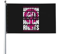 Giardino Bandiera Reproductive Rights Are Human Rights Bandiera Di Benvenuto 2 Occhielli Metallici Decorazione Striscione All'Aperto, Per All'Aperto Al Coperto, Feste Estive, Eventi, 90x150cm