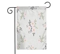 Giardino Bandiera Traditional Folk Pattern Small Wild Flowers Flower Ornate Summer Beautiful Beauty Color Prova Di Sbiadimento Bandiera Di Benvenuto, Per Feste Estive, Celebrazioni, 30x45cm