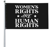 Giardino Bandiera Women'S Rights Are Human Rights Stagione Bandiera 2 Occhielli Metallici Rinforzata Striscione All'Aperto, Per Eventi, Feste Strada, Balcone, 90x150cm