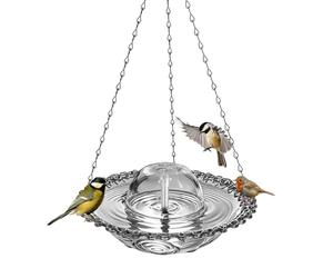 Giardino Bird Bath - Vasca per Acqua Chiara Antiruggine Elettrica | Pompa per Fontana da Giardino - per Cortile Balcone Prato Terrazzo