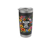 Giardino Bloom Where Life Begins Piante Native Api Bicchiere termico in acciaio inox doppia parete