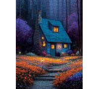 Giardino Case Puzzle 6000 Pezzi, 3D Puzzle per Adulti Impegnativo, Educa Puzzles Artistico, Divertente E Stimolante Puzzles Decorativo per La Famiglia, Regalo e Decorazione Pareti FNKL6-535