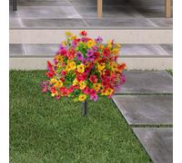 Giardino Cemetery Artificiale Floro Bouquet Fiori di palo macinato Portico