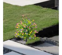 Giardino Cemetery Artificiale Floro Bouquet Fiori di palo macinato Portico