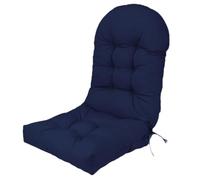 Giardino Cuscino per Sedia a Dondolo,Cuscino per Sedia a Dondolo con Schienale Alto Comfort Cuscinos per SED Impermeabile Cuscini per Patio per mobili per Esterni per Sedia a Sdraio,Blu,1 Set