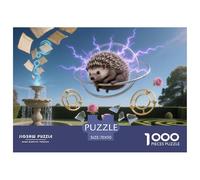 Giardino dei ricci Puzzle in Legno Impermeabile Puzzles Da 1000 Pezzi Per Adulti Impossibili Giochi Di Impegnativi
