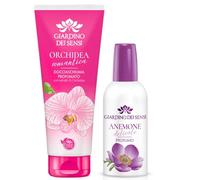 Giardino Dei Sensi Anemone Delicato - Profumo Donna Spray 100 ml + Doccia Schiuma 100 ml In Omaggio - Fragranza delicata, set completo per un rituale di bellezza (Anemone 1)