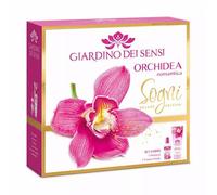 GIARDINO DEI SENSI Cofanetto REGALO set corpo profumo 100 ml + crema fluida corpo 250 ml ORCHIDEA
