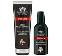 Giardino Dei Sensi For Men Legni Mediterranei - Profumo Uomo Spray 100 ml + Doccia Shampoo 250 ml In Omaggio (Legni Mediterranei 1)