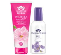 Giardino Dei Sensi Iris Poetico - Profumo Donna Spray 100 ml + Doccia Schiuma 100 ml In Omaggio - Fragranza delicata, set completo per un rituale di bellezza (1 Unità)
