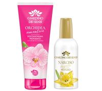 Giardino Dei Sensi Narciso Segreto - Profumo Donna Spray 100 ml + Doccia Schiuma 100 ml In Omaggio - Fragranza delicata, set completo per un rituale di bellezza (1 Unità)