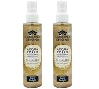 Giardino Dei Sensi Sugar Delight - Acqua Corpo Illuminante Profumata Shimmer Spray 150 ml, Dolce Vaniglia & Zucchero - Effetto Brillante, Estiva, Ideale per Pelle Luminosa (2)