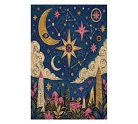 Giardino dell'Obelisco Celeste Puzzle 1000 Pezzi in Legno, Gioco Mentale | Cielo celeste, Avventura da libro di fiabe, Pop-arte, Illustrazione comica, Struttura in Legno, Rompicapo, Gioco Familiare