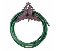 Giardino Ferma Tubi Uccello Motivo Campagna Antico Braun Ghisa Parete Decorativo