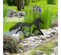 Giardino Iron Iron Horse Decor -palpestro decorativo per il cortile del
