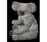 Giardino - Koala Mama Con Bebé - HotAnt Figura Animale Balkondeko Regalo - 24 CM