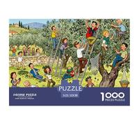 Giardino Olivi Toscana Puzzle in Legno Impermeabile Puzzles Da 1000 Pezzi Per Adulti Impossibili Giochi Di Impegnativi