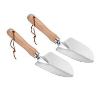 Giardino Pala Mano Cazzuola,2pz Leggero Piccolo Pala Inox Acciaio Scavo Cazzuola