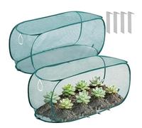 Giardino per verdure, 2 pezzi, pop-up, a maglia fine, pieghevole