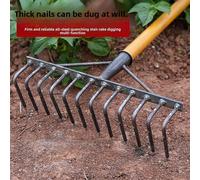 Giardino rastrello foglia di foglia manuale del manuale di raccolta foglia