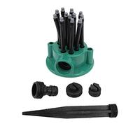 Giardino rotante a 360 gradi Automatico Automatico Multi Teste Sprinkler con 12 spruzzatori flessibili per un'irrigazione efficiente nei giardini e nei campi di prato a base di