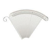 Giardino Tags Hooks, 30 pezzi, Metal Plant Markers, Weather Resistant Rust Proof Sturdy Build, Easy Insert Secure Hold, for Flower Vegetable Tree Yard Orchard Gardening Use