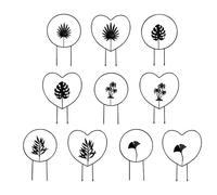 Giardino Traliccio per Arrampicarsi Pianta Metallo IN Vaso Supporto Fiore