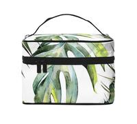 Giardino tropicale, borsa da viaggio per il trucco da donna, grande organizer per cosmetici