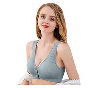 Giarrettiera Donna Body Donna Sexy Hot per Sesso Biancheria Intima con Gilet Femminile Anteriore Tipo Seno Buckle Bra Alimentazione Raccolta Reggiseno Sexy Rosso Completo Pizzo Blue XL