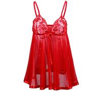 Giarrettiera Rossa Tuta Intera Donna Sexy Donne Lingerie Sexy Tanga Sexy Lingery Pigiama Donna Vestito Pigiami Coppia Fidanzati Pigiama Sexy Donna Completo Donna Natale Abbigliamento Femminile