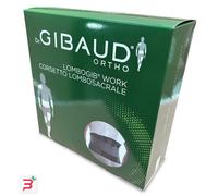 GIBAUD ORTHO CORSETTO LOMBOSACRALE LOMBOGIB WORK H26 TAGLIA 03