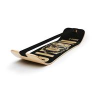 GIBBON GiBoard Balance Board per adulti e bambini, dispositivo di allenamento per la palestra a casa, in legno, per esercizi in piedi, yoga, agility, pilates, core, snowboard