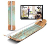 GIBBON Giboard Set - Zen Blue | Innovativa Balance Board | Allenatore di equilibrio | Allenamento interattivo con app | Per casa e fuori | Ideale per trucchi e allenamenti | Include Slackline