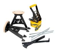 Gibbon Slack Yard Garden Kit Set Slackline Slacklining Outdoor Line Giallo