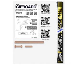 Gibbon Slacklines - Giboard Line - Slackline 160 x 5 cm jib line /nero