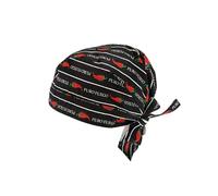 GIBLOR'S - Bandana Unisex Uomo Donna per aiuto cuoco, lavapiatti, Commis, Pub, Cucina, Pasticceria, Hotel, in Cotone, taglia unica, diversi colori (Peperoncino)