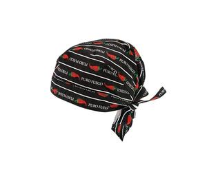 GIBLOR'S - Bandana Unisex Uomo Donna per aiuto cuoco, lavapiatti, Commis, Pub, Cucina, Pasticceria, Hotel, in Cotone, taglia unica, diversi colori (Peperoncino)