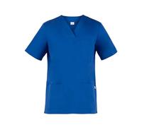 GIBLOR'S - Casacca Jason da Uomo per Infermiere, Dentista, Sala Operatoria, Medico, Dottore, Sanitario, Laboratorio, in Cotone, Diverse taglie e colori (Bluette S)