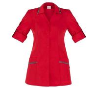 Giblor's Casacca PRIMULA per Hotel Casa Colf Pulizie da Donna Regular Fit ROSSO