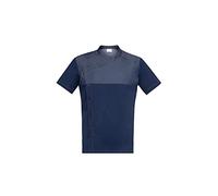 GIBLOR'S Giacca/Casacca LAPO, Manica Corta, Colore Blu, Tessuto Fresh&Stretch (XXL)