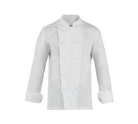 GIBLOR'S Giacca Cotone Bianca ADRIANO Doppio Petto Chef Cuoco Cucina Q8G00183