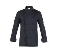 GIBLOR'S Giacca Nera ADRIANO Doppio Petto Chef Cuoco Cucina Pub Q8G00184