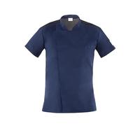 GIBLOR'S - Giacca Thiago Uomo per Chef, Cuoco, in Cotone Elasticizzato, Collo Coreano, disponibile in diversi colori