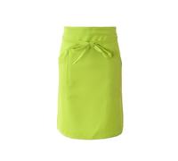 GIBLOR'S - Grembiule alla francese Positano Unisex Uomo Donna per Horeca, Cucina, Caffetteria, Bar, in Poliestere, taglia unica, diversi colori (Pistacchio)