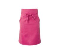 GIBLOR'S - Grembiule alla francese Positano Unisex Uomo Donna per Horeca, Cucina, Caffetteria, Bar, in Poliestere, taglia unica, diversi colori (Fucsia)